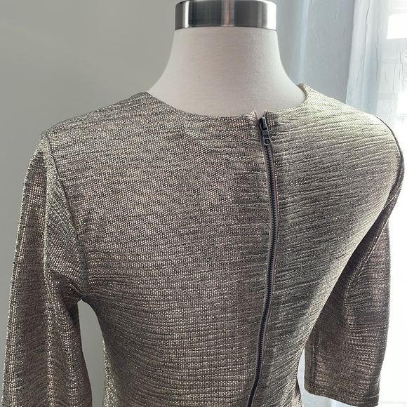 Alice + Olivia Delora Metallic Mini Bodycon Dress - Picture 8 of 14